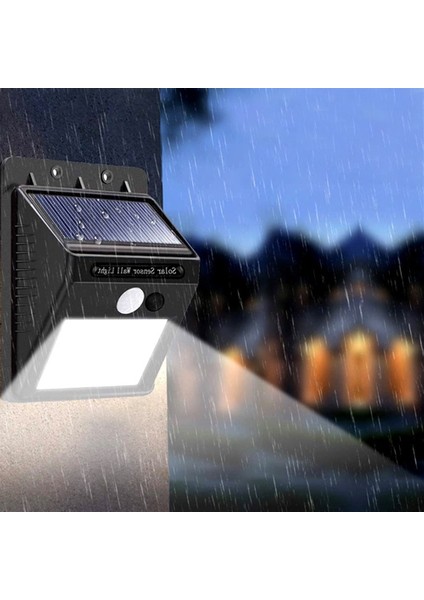 5'li Paket LED Güneş Enerjili Duvar Lambası Insan Vücudu Sensörü Bahçe Küçük Duvar Lambası (Yurt Dışından) fiyatları