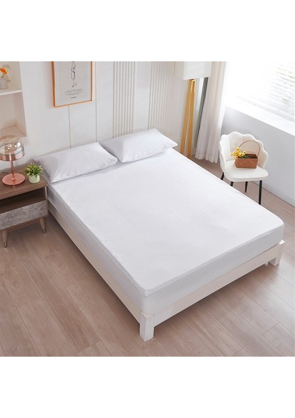 Saf Pamuklu Yatak Koruyucusu Toz Geçirmez Su Geçirmez Yatak Örtüsü (Yurt Dışından) fiyatları