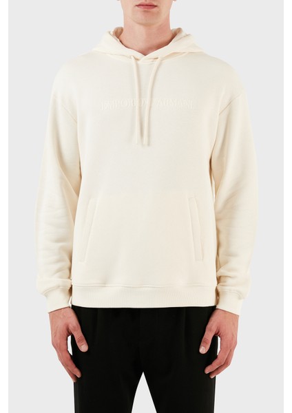 Pamuklu Regular Fit Kapüşonlu Sweat Erkek Sweat 6R1M7U 1J7DZ 0101