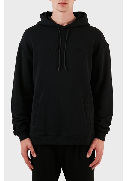 Pamuklu Regular Fit Kapüşonlu Sweat Erkek Sweat 6R1M7U 1J7DZ 0999