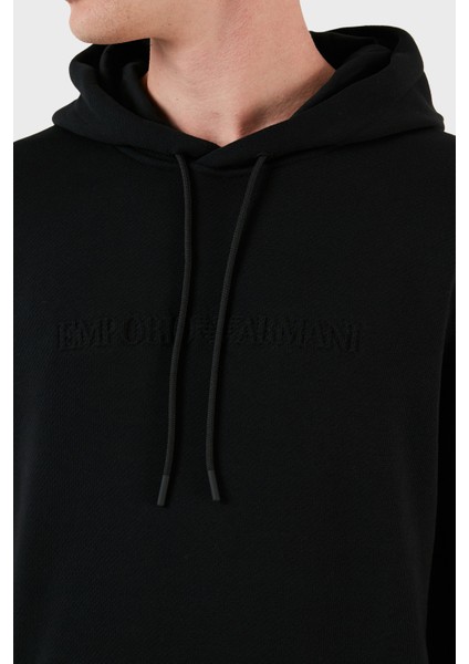 Pamuklu Regular Fit Kapüşonlu Sweat Erkek Sweat 6R1M7U 1J7DZ 0999 indirimleri