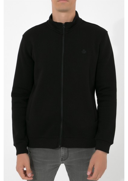 Dik Yaka Fermuarlı Sweatshirt N-Karianda - Siyah modelleri