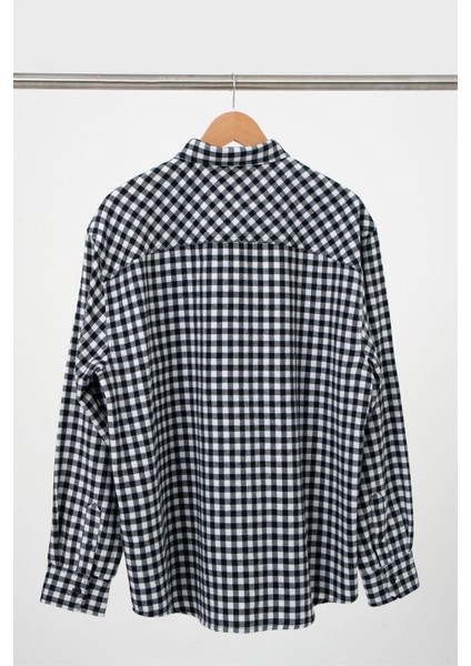 Oversize Oduncu Gömlek N-Bosquedor - Lacivert fiyatları