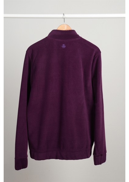 Yarım Fermuarlı Polar N-Cauno - Koyu Mor fiyatları