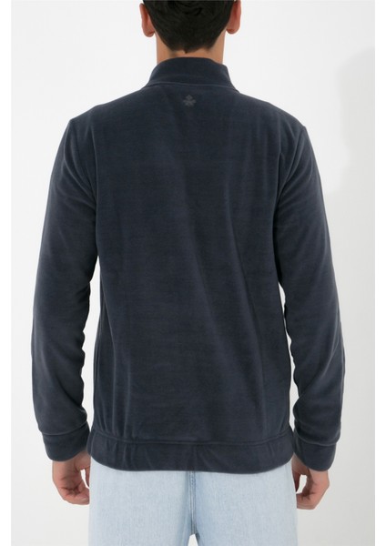 Yarım Fermuarlı Polar N-Cauno - Füme fırsatları