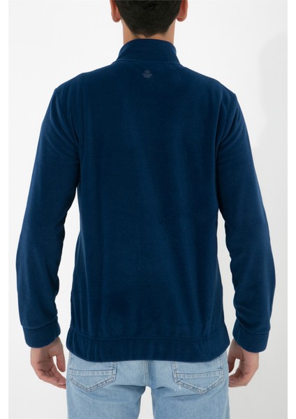 Yarım Fermuarlı Polar N-Cauno - Lacivert fırsatları