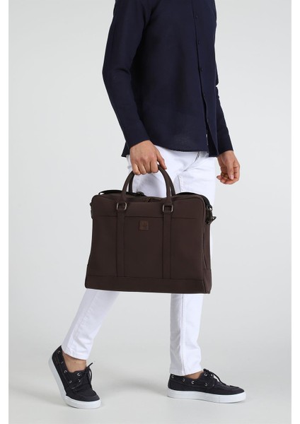 Laptop ve Evrak Çantası N-Empresario - Kahverengi