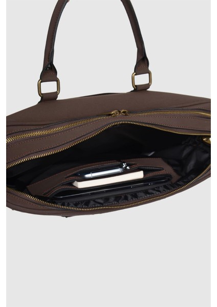 Laptop ve Evrak Çantası N-Empresario - Kahverengi fırsatları