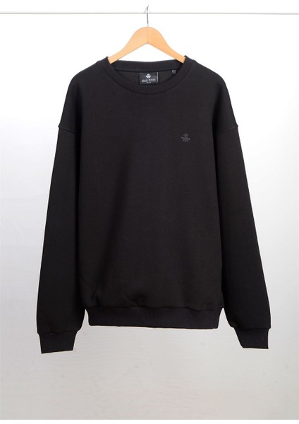 Oversize O-Yaka Sweatshirt N-Alinda - Siyah