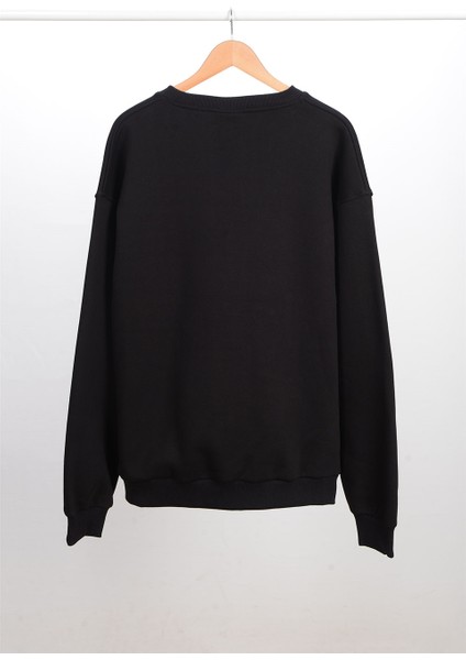 Oversize O-Yaka Sweatshirt N-Alinda - Siyah fiyatları