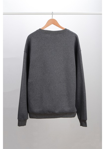 Oversize O-Yaka Sweatshirt N-Alinda - Antrasit fiyatları