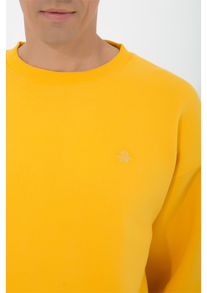 Oversize O-Yaka Sweatshirt N-Alinda - Sarı indirimleri