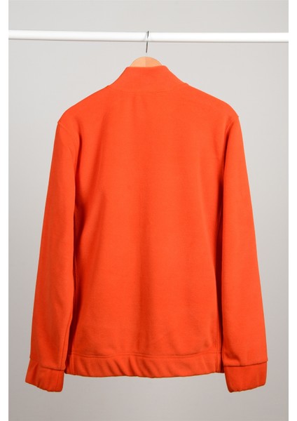 Tam Fermuarlı Polar Ceket N-Alimo - Turuncu fiyatları