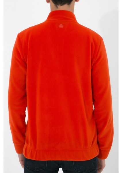 Yarım Fermuarlı Polar N-Cauno - Turuncu fırsatları