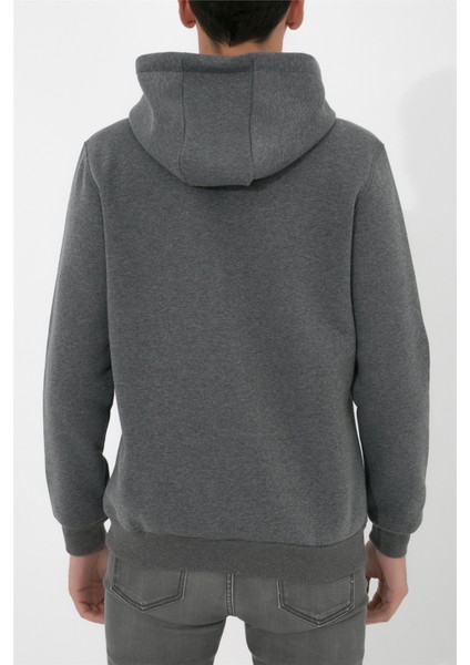 Kapüşonlu Sweatshirt N-Siangela - Antrasit fırsatları