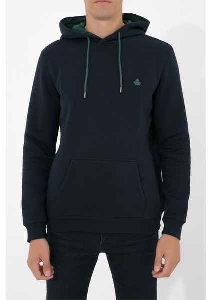 Kapüşonlu Sweatshirt N-Siangela - Lacivert modelleri