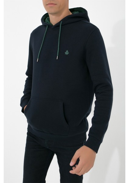 Kapüşonlu Sweatshirt N-Siangela - Lacivert indirimleri