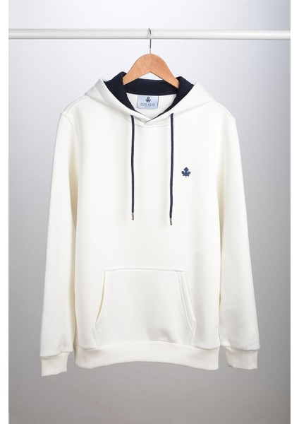 Kapüşonlu Sweatshirt N-Siangela - Ekru