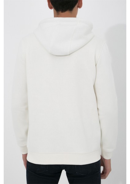 Kapüşonlu Sweatshirt N-Siangela - Ekru fırsatları