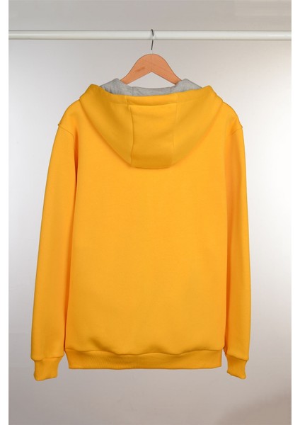 Fermuarlı Kapüşonlu Sweatshirt N-Halicarna - Sarı fiyatları