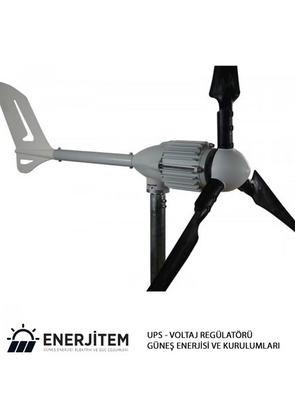 E-1000 24V Rüzgar Türbini Enerjitem