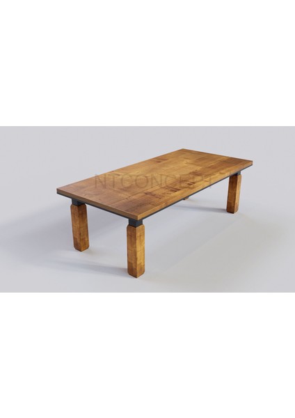 Wood Masif Ahşap Toplantı Masası