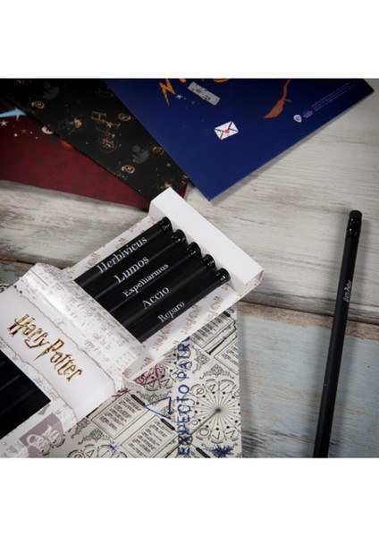 Lisanslı 5’li Harry Potter Silgili Kurşun Kalem Seti