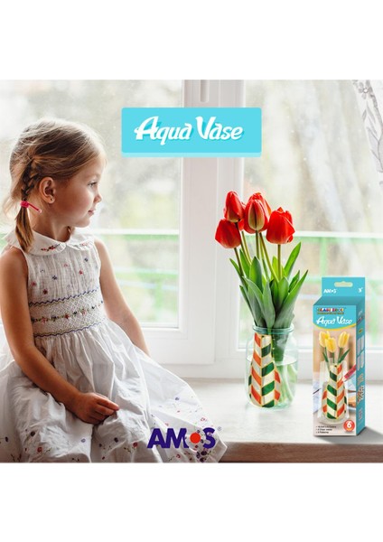 Cam Boyama Seti Aqua Vase Gd10p6av