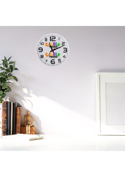 Firmaya Özel Logolu Cam Duvar Saati fiyatları