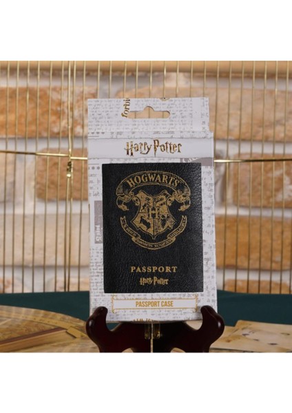 Hogwarts Pasaport Kılıfı Lisanslı Deri