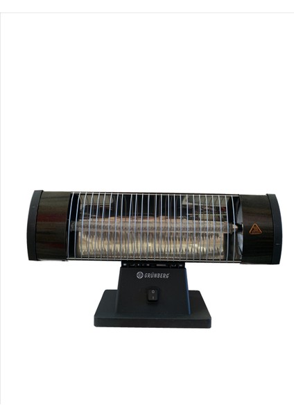 Grunberg 1500W Ates Kalın Camlı Isıtıcı