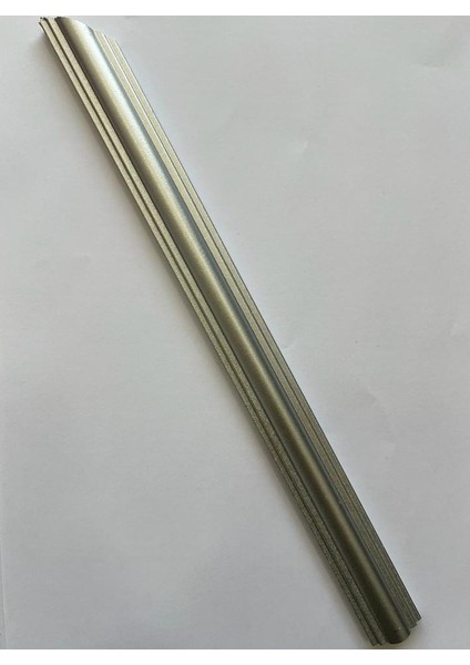 Gümüş (Silver) Renk Dekoratif Poliiüretan Duvar Çıtası ( 1 Boy :240 cm En :2.5 Cm)