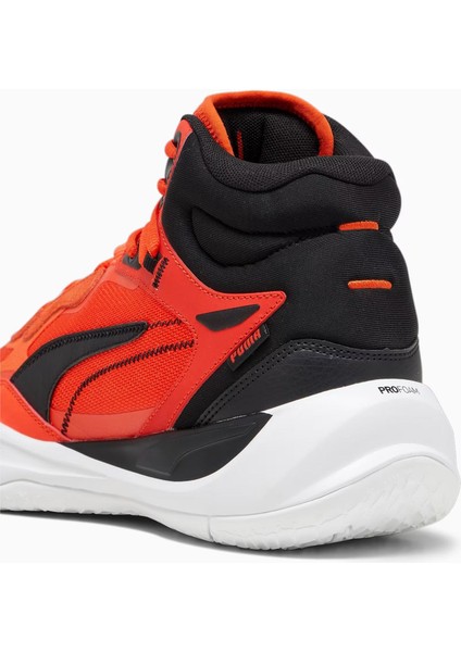 Playmaker Pro Mid Erkek Kırmızı Basketbol Ayakkabısı 377902 12 indirimleri