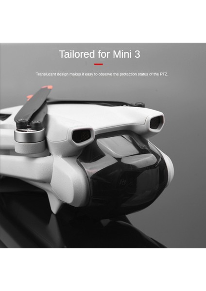 Mini 3 Pro Lens Kapağı Gimbal Koruma Kapağı Görüş Sensörü Mini 3 Lens Hood Için Hepsi Bir Arada Kapak (Yurt Dışından)