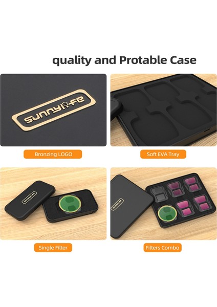 Air 3 Filtre Serisi Için Kullanışlı Taşınabilir Çok Fonksiyonlu Aksesuar Seti, Nd4/pl + Nd8/pl + ND16/PL + ND32/PL (Yurt Dışından) fiyatları