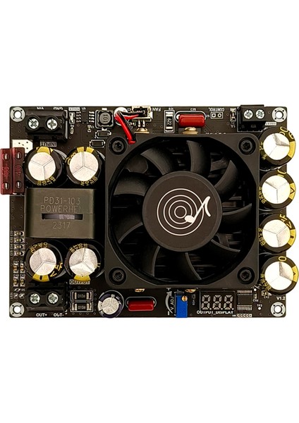 -PW500 Güçlendirme Devre Kartı Modülü 12V24V Ila 24V-50V Gerilim Göstergesi ile Ayarlanabilir 500W Gerilim Şarj Aleti Yükseltme Modülü (Yurt Dışından)