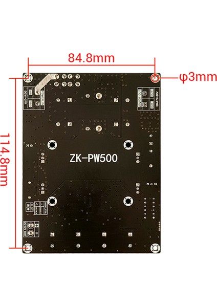 -PW500 Güçlendirme Devre Kartı Modülü 12V24V Ila 24V-50V Gerilim Göstergesi ile Ayarlanabilir 500W Gerilim Şarj Aleti Yükseltme Modülü (Yurt Dışından)