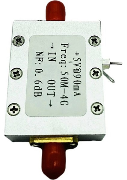 Ultra Düşük Gürültü =0,6db Yüksek Doğrusallık 0,05-4g Geniş Bant Amplifikasyonu Rf Modülüne Kadar Lna Girişi (Yurt Dışından)