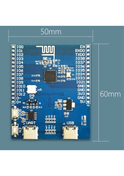 ESP32S2 2.4 Inç 240X320 Ekran Geliştirme Kartı Kablosuz Wifi Geliştirme Kartı USB Bilgisayar Alt Ekran Modülü (Yurt Dışından)