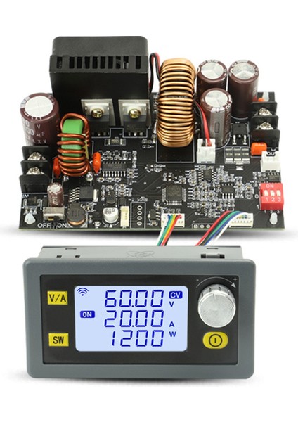 Cnc Ayarlanabilir Dc Regüle Güç Kaynağı Sabit Gerilim Sabit Akım Bakım 20A/1200W Adım Aşağı Modülü (Yurt Dışından) modelleri