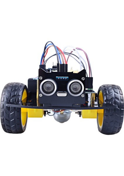 Araba Akıllı Robot Programlama Kiti Dıy Elektronik Kit Akıllı Araba Robot Kiti Programlama Öğrenme Programlama Kiti (Yurt Dışından)