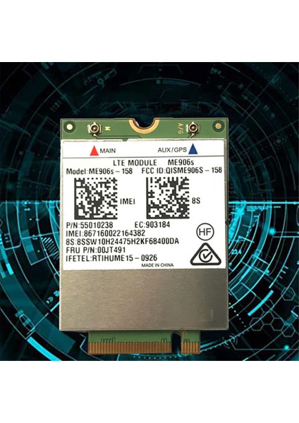 ME906S Wifi Kartı ME906S-158 00JT491 Lte 4g Kartı L460 T460P T560 X260 P50S L560 X1 Yoga X1 Karbon (Yurt Dışından) modelleri