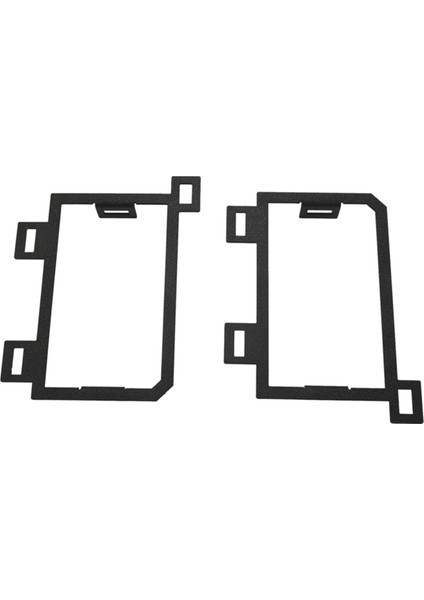 Araba LED Sis Lambası Ön-Gizli Tampon Montaj Braketleri Dodge Ram 1500 2013-2018 Için 3 Inç LED Işık Kareler (Yurt Dışından) fırsatları