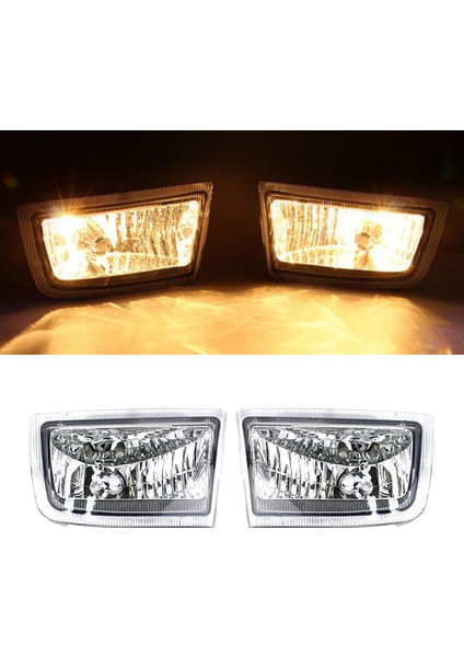 Araba Ön Sağ Tampon Sis Farları Montaj Sis Lambası Ampul Olmadan Toyota Land Cruiser Prado 90 FJ90 3400 1996-2003 (Yurt Dışından) modelleri