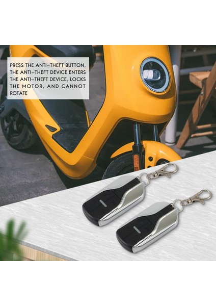 Ebike Alarm Sistemi 36V 48V 60V 72V Elektrikli Bisiklet/scooter Ebike/fırçasız Denetleyici Için Iki Anahtarlı (Yurt Dışından)