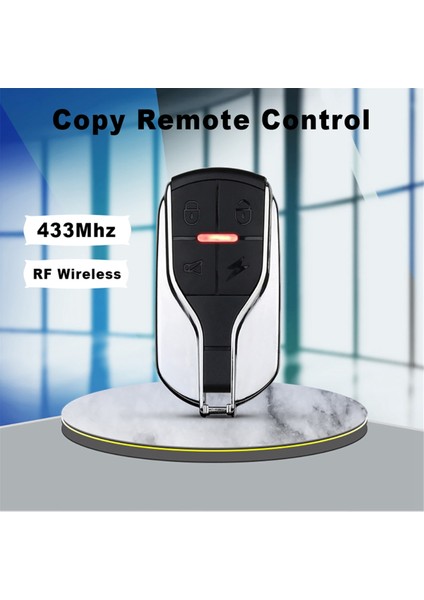 433MHZ Kablosuz Kopya Uzaktan Kumanda Rf Kopyalama Denetleyicisi Garaj Kapısı Klon Kodu Verici Motosiklet Teksir Anahtarı (Yurt Dışından)