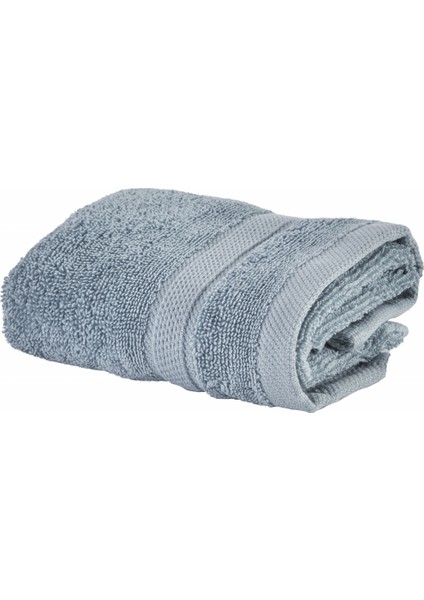 Comfort Touch Düz %100 Pamuk Havlu Mavi 30X50 cm