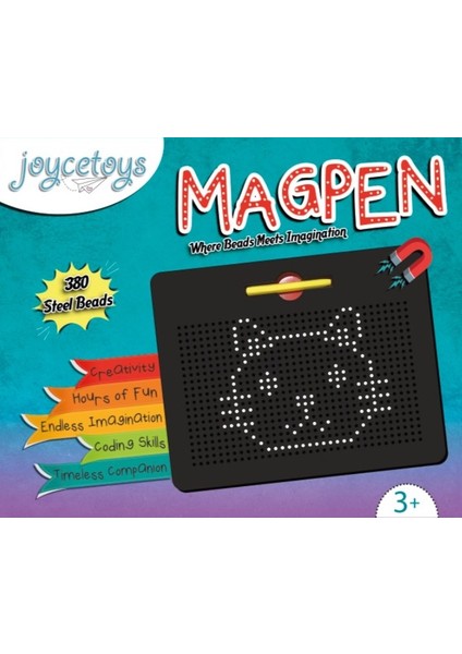 Magpen Manyetik Kalemli Boncuk Yazı Tahtası