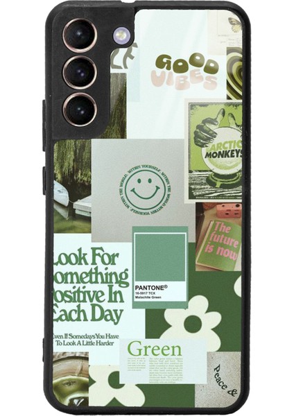 iPhone 6s Green Sticker Tasarımlı Glossy Telefon Kılıfı