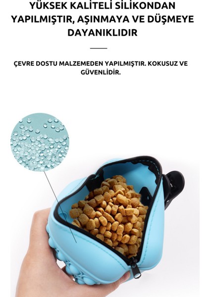 Plastik Taşınabilir Mama Cüzdanı